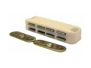 Magnetic Catches Large White Magnetic Catches Large White